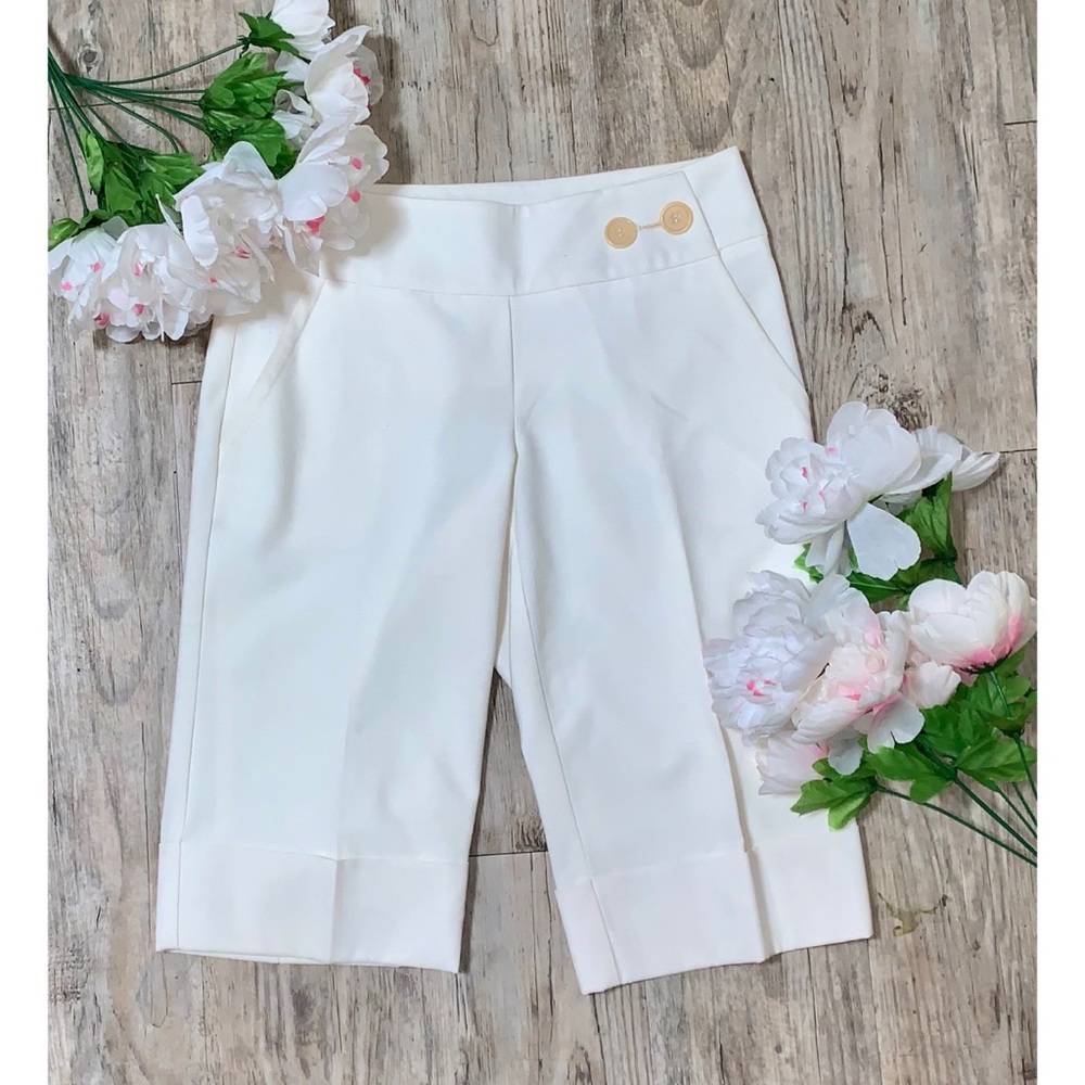 Trina Turk High Waisted Capri Pants